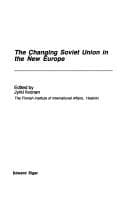 Tapa de The Changing Soviet Union in the new Europe