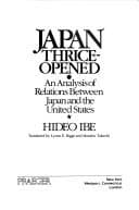 Tapa de Japan thrice-opened