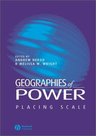Tapa de Geographies of Power