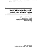 Tapa de Optoelectronics and lightwave technology