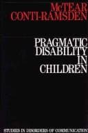 Tapa de Pragmatic disability in children