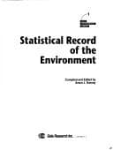 Tapa de Statistical record of the environment