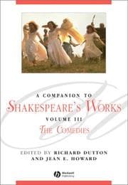 Tapa de A Companion to Shakespeare's Works