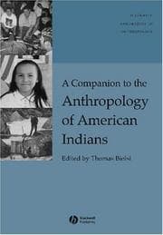 Tapa de Companion to the Anthropology of American Indians
