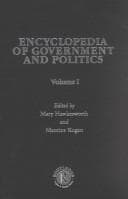 Tapa de Encyclopedia of government and politics