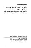 Tapa de Numerical methods for large eigenvalue problems