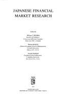 Tapa de Japanese financial market research