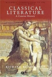 Tapa de Classical Literature
