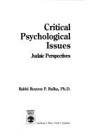 Tapa de Critical psychological issues
