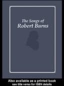 Tapa de The songs of Robert Burns