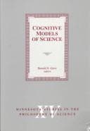 Tapa de Cognitive models of science
