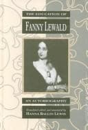 Tapa de The education of Fanny Lewald