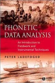 Tapa de Phonetic data analysis