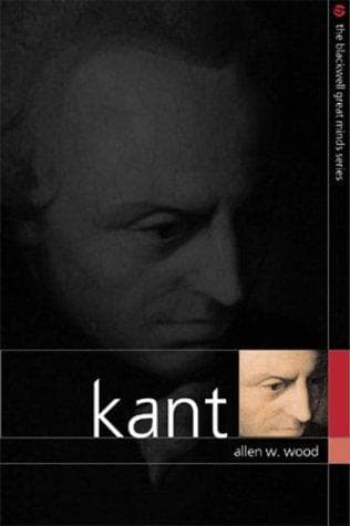 Tapa de Kant (Blackwell Great Minds)