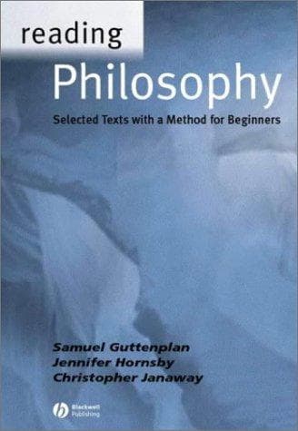 Tapa de Reading Philosophy
