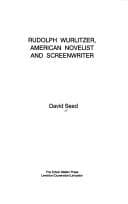 Tapa de Rudolph Wurlitzer, American novelist and screenwriter