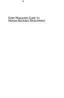 Tapa de Every manager's guide to human resource development