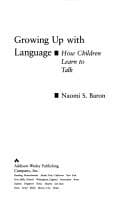 Tapa de Growing Up with Language