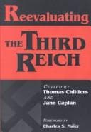 Tapa de Reevaluating the Third Reich