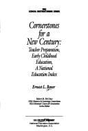 Tapa de Cornerstones for a new century