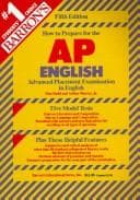 Tapa de Barron's how to prepare for the advanced placement examination in AP English