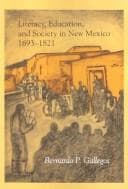 Tapa de Literacy, education, and society in New Mexico, 1693-1821