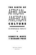 Tapa de The birth of African-American culture