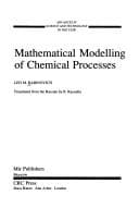 Tapa de Mathematical modelling of chemical processes