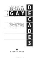 Tapa de The gay decades