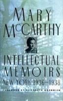 Tapa de Intellectual memoirs