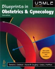 Tapa de Blueprints in obstetrics and gynecology
