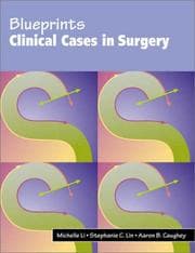 Tapa de Blueprints clinical cases in surgery