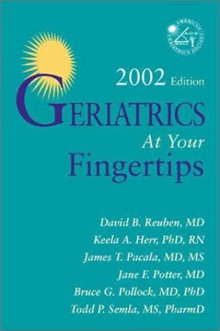 Tapa de Geriatrics at your fingertips