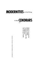 Tapa de Modernities and other writings