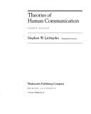 Tapa de Theories of human communication