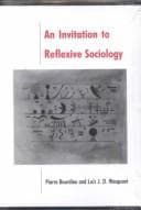Tapa de An invitation to reflexive sociology
