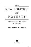 Tapa de The new politics of poverty