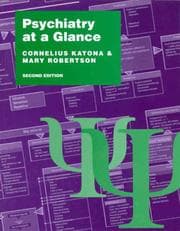 Tapa de Psychiatry at a glance