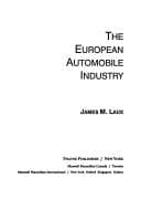 Tapa de The European automobile industry