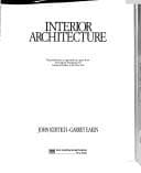Tapa de Interior architecture