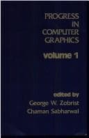 Tapa de Progress in computer graphics