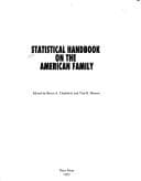 Tapa de Statistical handbook on the American family