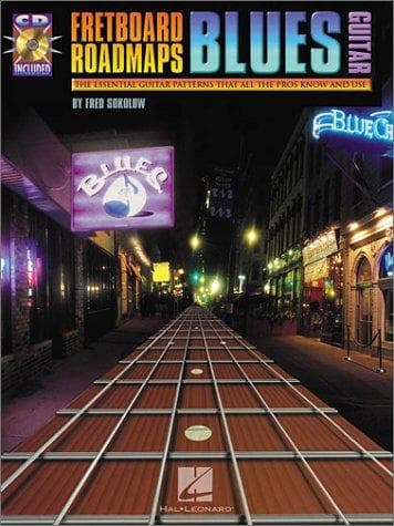 Tapa de Fretboard Roadmaps - Blues Guitar