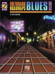 Tapa de Fretboard Roadmaps - Blues Guitar