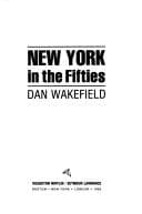 Tapa de New York in the fifties