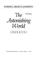 Tapa de The astonishing world