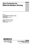 Tapa de Core curriculum for maternal-newborn nursing