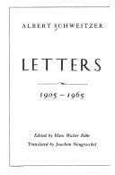 Tapa de Albert Schweitzer