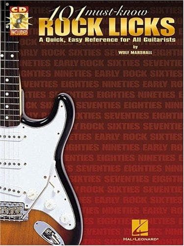 Tapa de 101 Must-Know Rock Licks