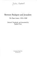 Tapa de Between Budapest and Jerusalem